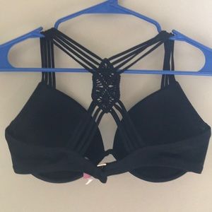 Black Victoria secret bikini top 34D